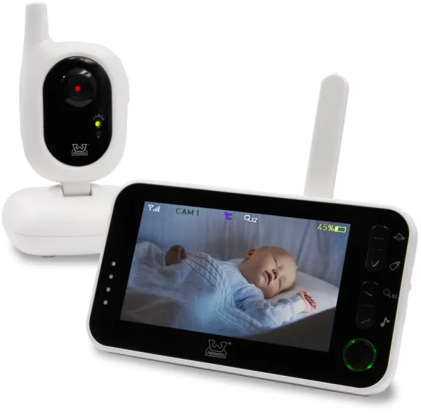 Padwico V8 Babyphone - Video - wiederaufladbarer Akku