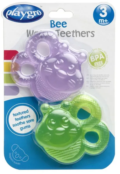 Beißringe mit Wasser, 2 Stk.