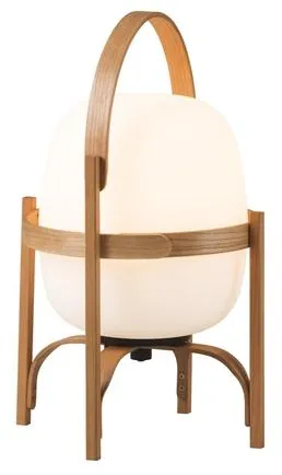 Santa & Cole Cestita Batería Tragbare Lampe Weißer Kunststoff