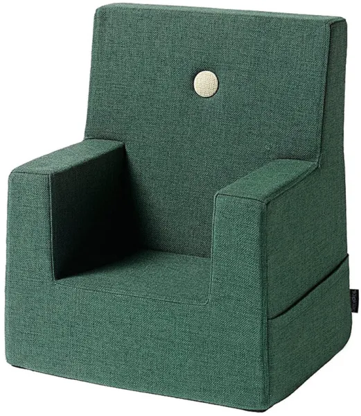 Kinderstuhl - grün/hellgrüner Knopf