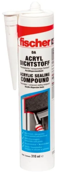Fischer Acryl-Dichtstoff DA BR
