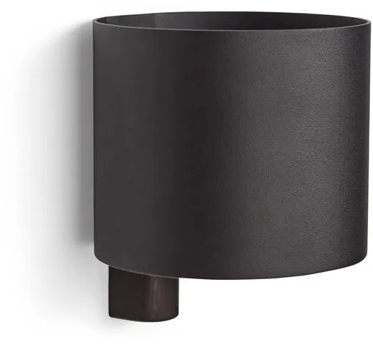 Gejst Kollage Blumentopf Schwarz/Eiche