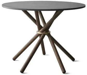 Eberhart Hector 105 Esstisch Dunkelbeton/Dunkle Eiche