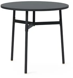 Normann Copenhagen Union Tisch Schwarz Ø80 X H74,5 cm
